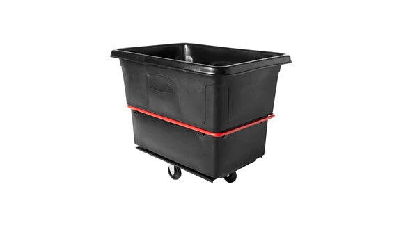 Rubbermaid FG472000BLA HEAVY DUTY UTILITY TRUCK, 20 CUBIC FOOT WITH 5 IN CASTERS