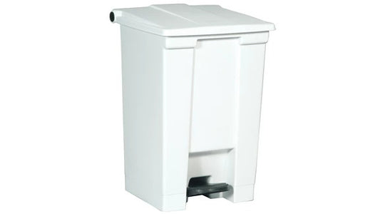 Rubbermaid FG614400WHT LEGACY STEP-ON CONTAINER 12 GAL WHITE