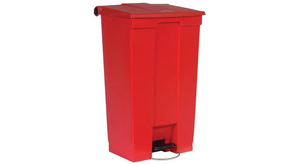 Rubbermaid FG614600RED LEGACY STEP-ON CONTAINER 23 GAL RED