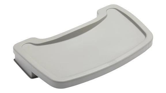 Rubbermaid FG781588PLAT STURDY CHAIR„ TRAY PLATINUM