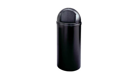 Rubbermaid FG816088BLA MARSHAL® CLASSIC CONTAINER, 15 GAL, BLACK