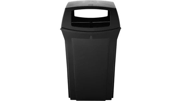 Rubbermaid FG917388BLA RANGER® CONTAINER WITH 4 OPENINGS, 45 GAL BLACK