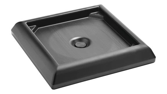 Rubbermaid FG917700BLA RANGER® WEIGHT BASE ACCESSORY 45 ” 65 GAL BLACK