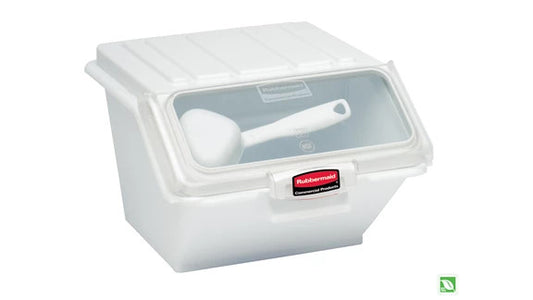 Rubbermaid FG9G6000WHT PROSAVE® 40 CUP INGREDIENT BIN WITH SCOOP