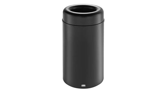 Rubbermaid FGAOT30BKPL CROWNE OPEN TOP 30 GAL BLACK