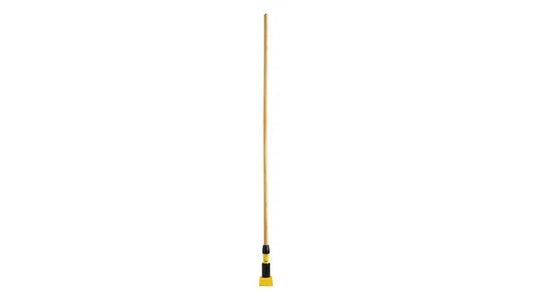 Rubbermaid FGH216000000 GRIPPER® 60" CLAMP-STYLE WET MOP HANDLE, HARDWOOD HANDLE