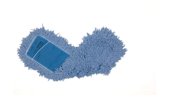 Rubbermaid FGJ25300BL00 24" TWISTED LOOP BLEND DUST MOP, BLUE