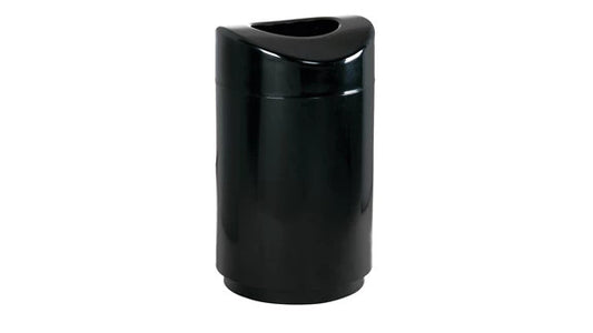 Rubbermaid FGR2030EPLBK ECLIPSE OPEN TOP 30 GAL BLACK GLOSS