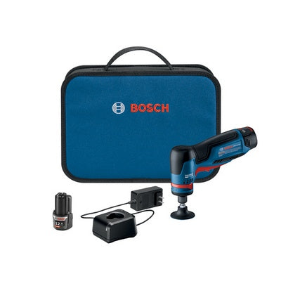 Bosch GWG12V-20SB23 12V Max 1/4" Right Angle Die Grinder w/ (2) 3.0 Ah batteries