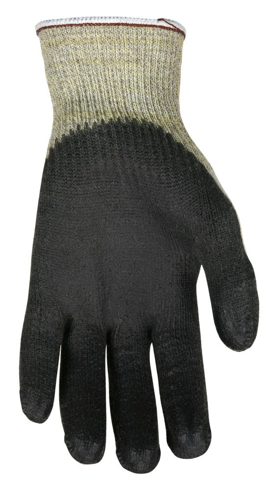 MCR Safety 93891PUXXL MCR Safety Cut Pro® 10 Gauge Kevlar® and Synthetic Shell Stainless Steel Strands Cut Resistant Work Gloves Polyurethane (PU) Coated Palm and Fingertips (1 DZ)