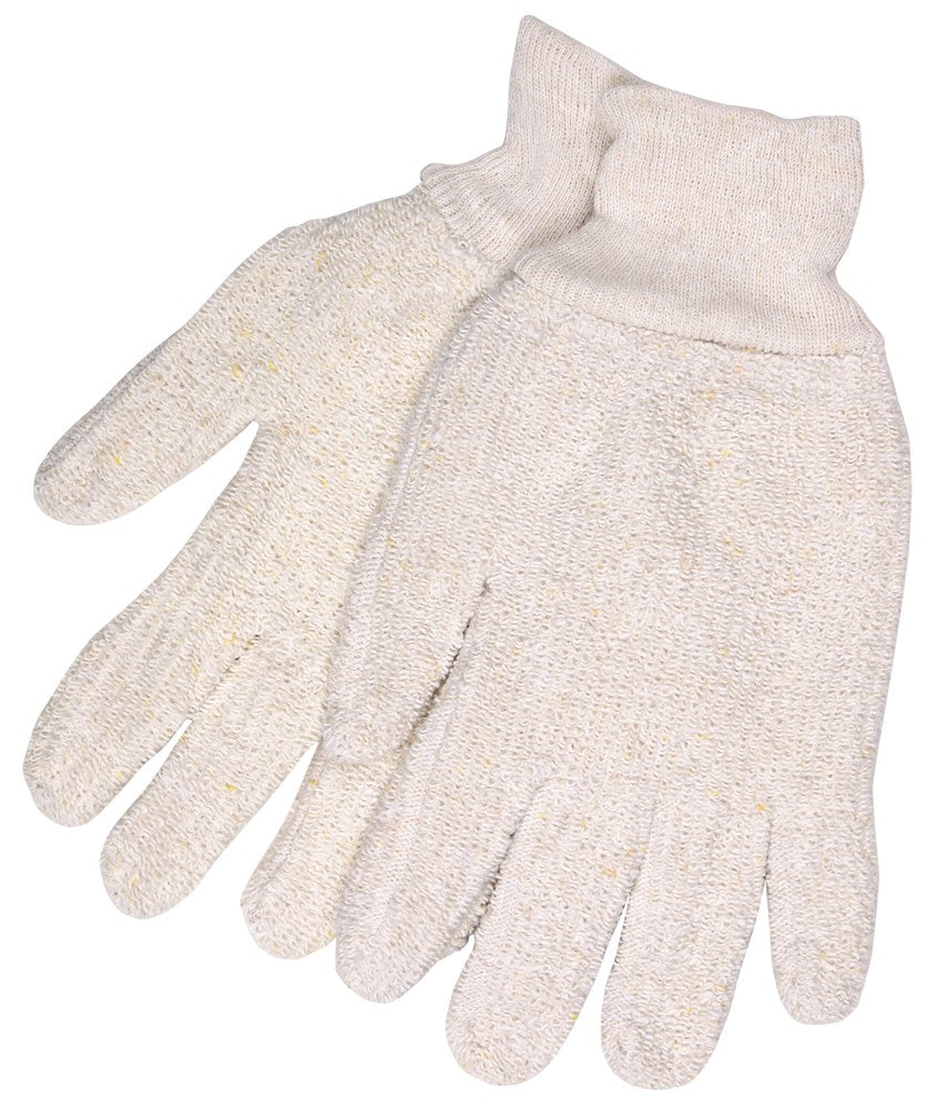 MCR Safety 9400KM Terrycloth Work Gloves 18-Ounce Regular Weight Loop-Out Fabric Seamless and Reversible Comfortable Knit Wrist Size Large (1 DZ)