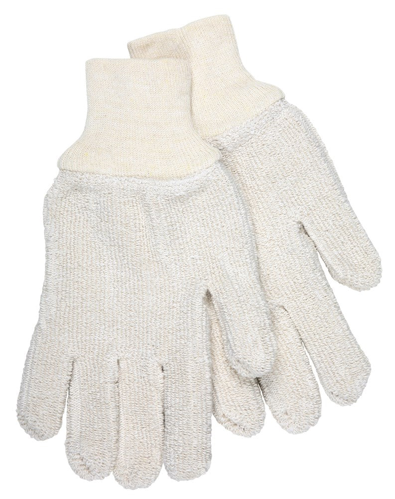 MCR Safety 9403KM Terrycloth Work Gloves 24-Ounce Heavyweight Loop-Out Fabric Seamless and Reversible Comfortable Knit Wrist (1 DZ)