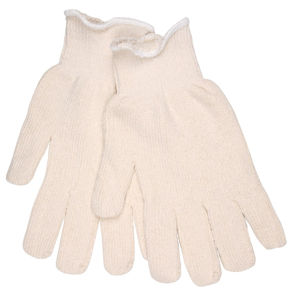 MCR Safety 9410KM Terrycloth Work Gloves 16 Ounce Regular Weight Loop-in Fabric Seamless and Reversible Comfortable Continuous Knit Wrist (1 DZ)