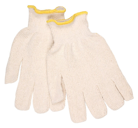 MCR Safety 9412KM Terrycloth Work Gloves 16-Ounce Regular Weight Loop-In Fabric Seamless and Reversible Comfortable Continuous Knit Wrist Size Small (1 DZ)