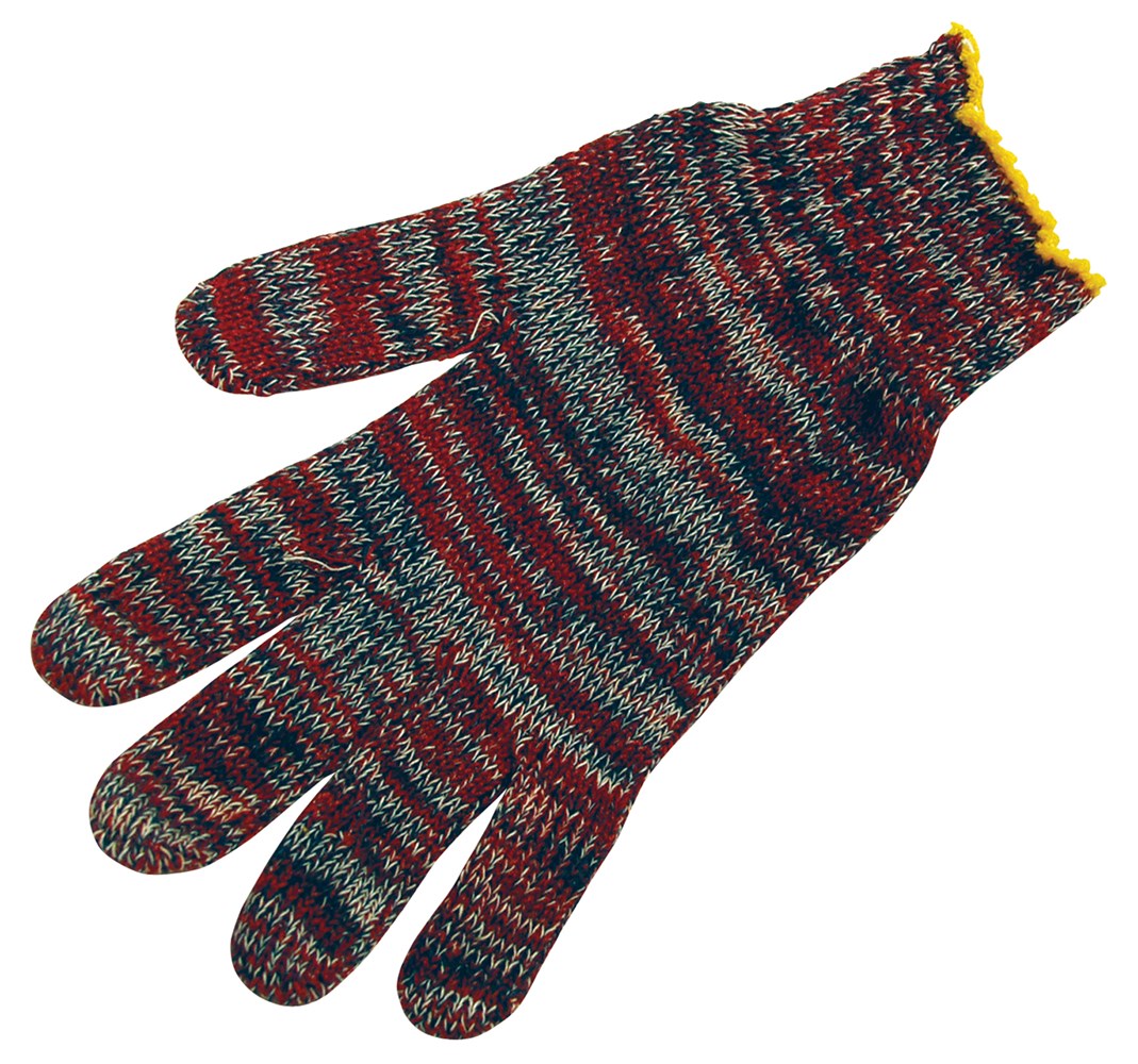 MCR Safety 9642SM String Knit Work Gloves 7 Gauge Regular Weight Multi-Color Cotton Polyester (1 DZ)