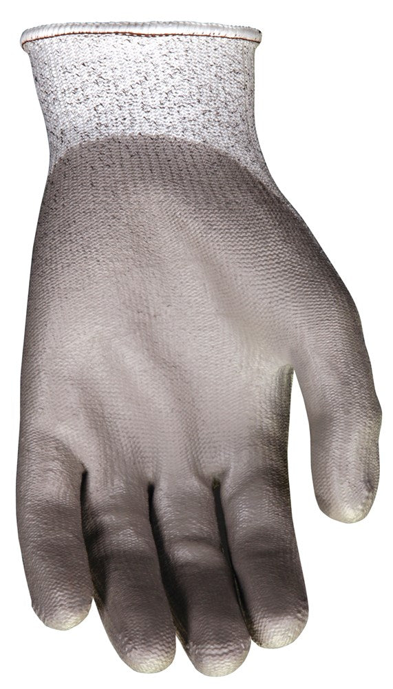 MCR Safety 9672XXL MCR Safety Cut Pro® 13-Gauge Dyneema® Diamond Technology Shell Cut Resistant Work Gloves Polyurethane (PU) Coated Palm and Fingertips (1 DZ)