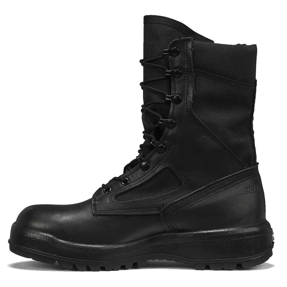 Belleville Men's, 8", 390TRP, Hot Weather Combat Boot, Black, 9.5, Wide, 390TRP 095W