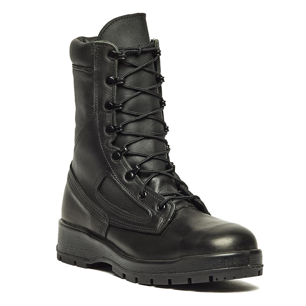 Belleville Men's, 8", 495ST, US Navy General Purpose Steel Safety Toe Boot, Black, 6, Regular, 495ST 060R