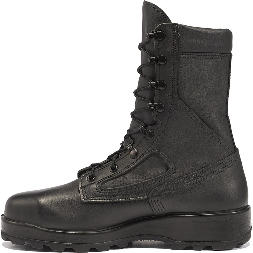 Belleville Men's, 8", 495ST, US Navy General Purpose Steel Safety Toe Boot, Black, 6, Regular, 495ST 060R