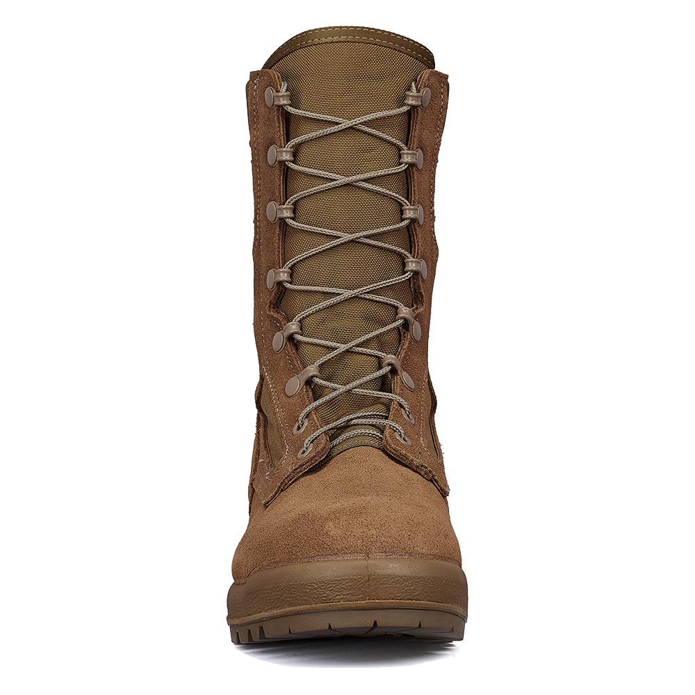 Belleville Men's, 8", 500, USMC Waterproof Combat Boot, EGA, Coyote, 8.5, Regular, 500 085R