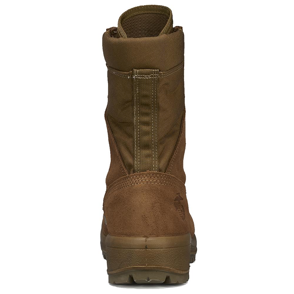 Belleville Men's, 8", 500, USMC Waterproof Combat Boot, EGA, Coyote, 8.5, Regular, 500 085R