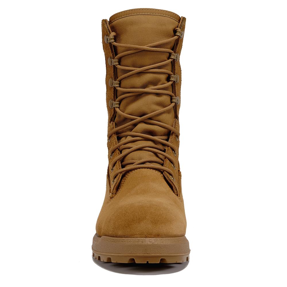 Belleville Men's, 8", 510MEF, Ultralight Marine Corps Combat Boot, EGA, Coyote, 5.5, Wide 510MEF 055W