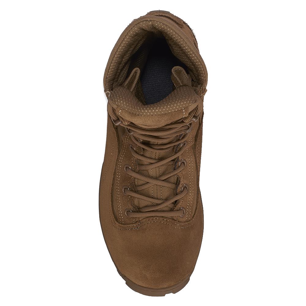 Belleville Men's, 8", Sabre, 533ST, US Navy Certified Hot Weather Hybrid Steel Safety Toe Assault Boot, Coyote, 5, Regular, 533ST 050R