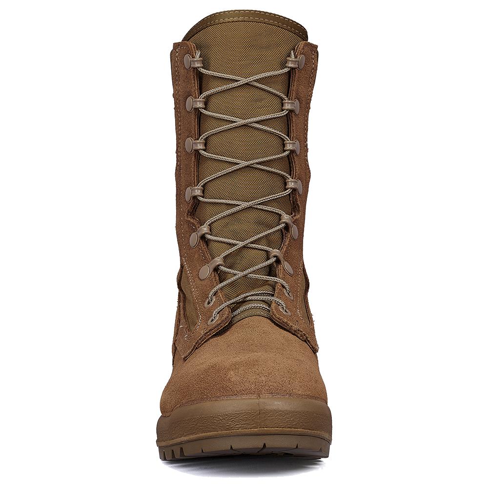 Belleville Men's,8", 590, USMC Hot Weather Combat Boot, EGA, Coyote, 6.5, Regular, 590 065R
