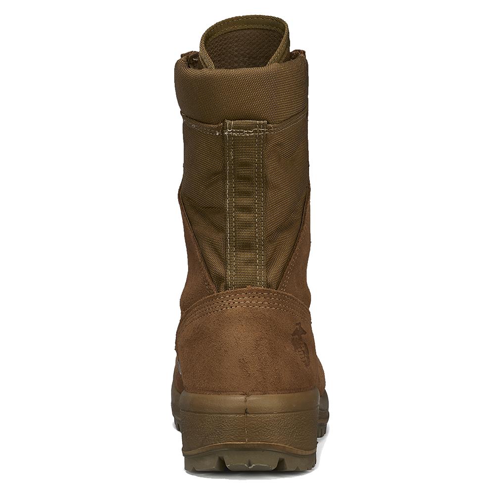 Belleville Men's,8", 590, USMC Hot Weather Combat Boot, EGA, Coyote, 6.5, Regular, 590 065R