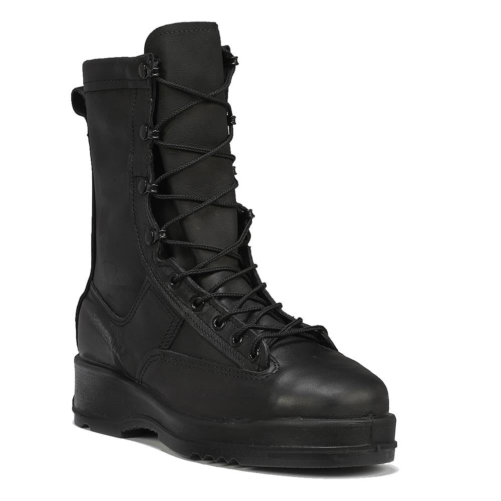 Belleville Men's, 8", 800ST, Waterproof Steel Safety Toe Flight & Flight Deck Boot, Black, 15, Regular, 800ST 150R