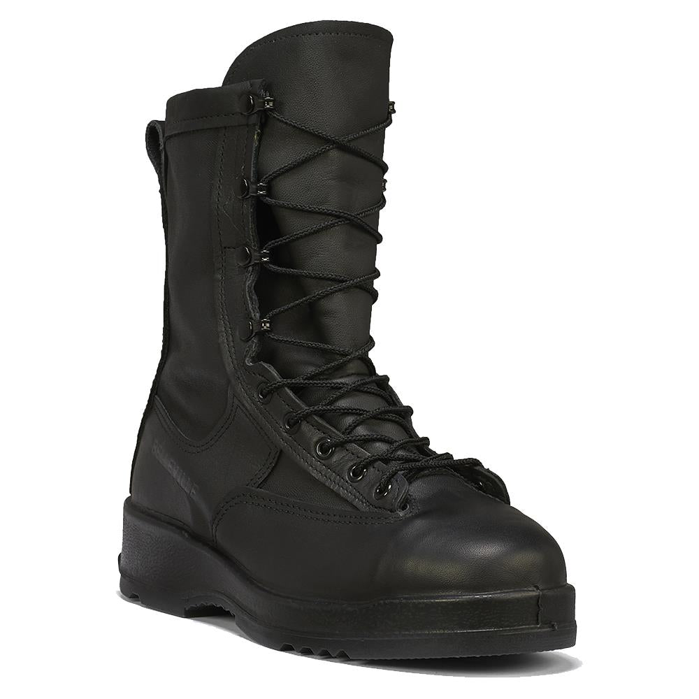 Belleville Men's, 8", 880ST, 200g Insulated Waterproof Steel Safety Toe Boot, Black, 3, Wide, 880ST 030W