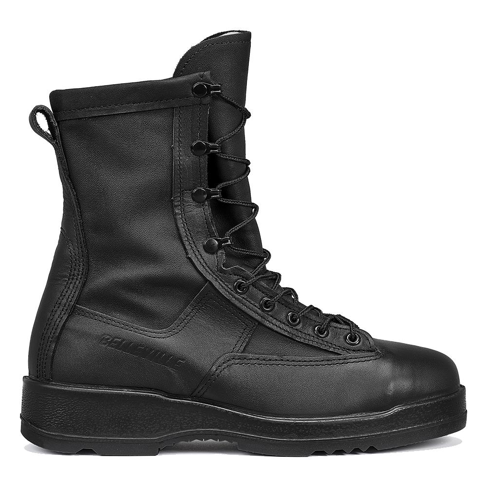 Belleville Men's, 8", 880ST, 200g Insulated Waterproof Steel Safety Toe Boot, Black, 3, Wide, 880ST 030W