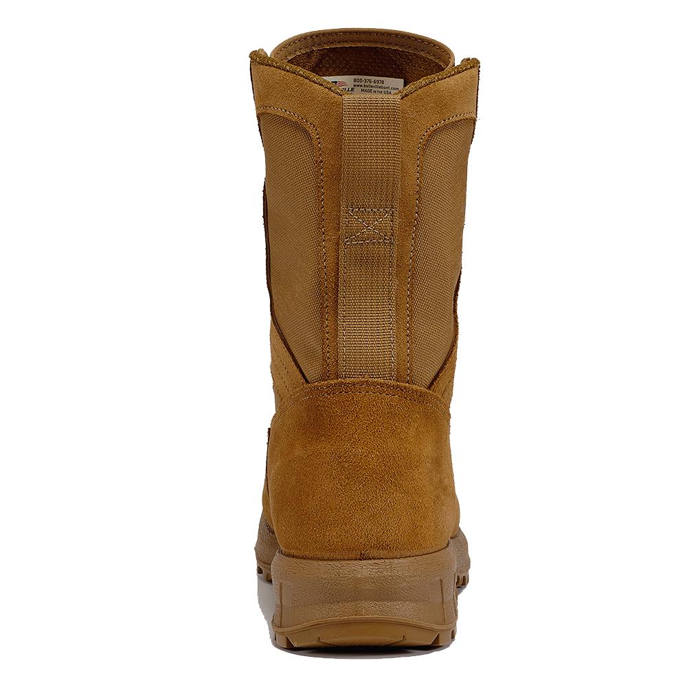 Belleville Men's 8", ARMR LTE, ARMR LTE, C290, Hot Weather Ultralight Combat & Training Boot, Coyote, 4, Wide, C290 040W