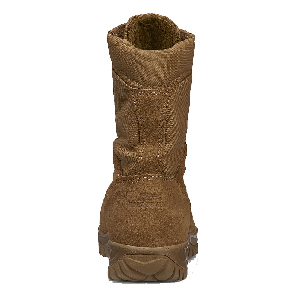 Belleville Men's, 8", C312ST, Hot Weather Tactical Steel Safety Toe Boot, Coyote, 4.5, Wide, C312ST 045W