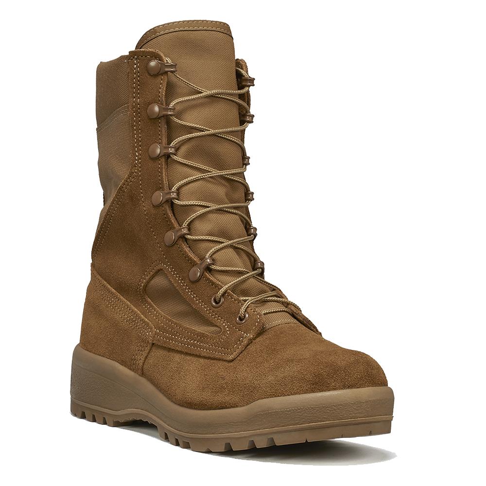 Belleville Men's, 8", C390, Hot Weather Combat Boot, Coyote, 12, Regular, C390 120R