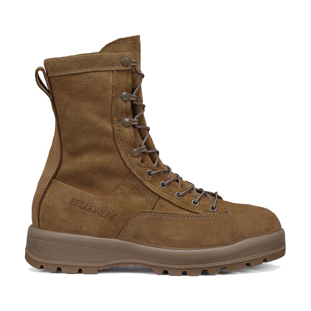 Belleville Men's, 8", C775ST, 600g Insulated Waterproof Steel Safety Toe Boot, Coyote, 15, Wide, C775ST ST150W