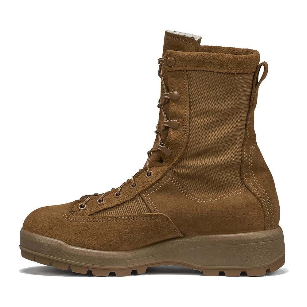 Belleville Men's, 8", C795, 200g Insulated Waterproof Combat Boot, Coyote, 3.5, Wide, C795 035W