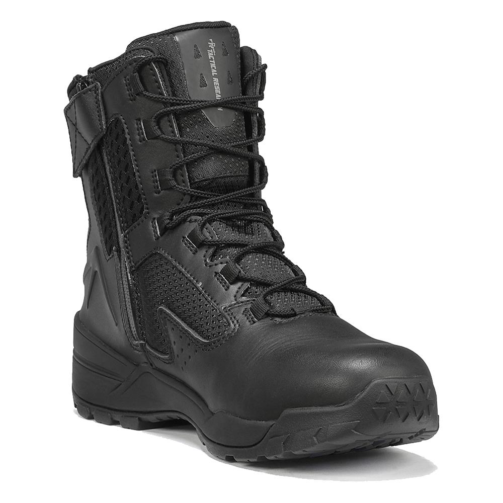 Belleville Men's, 7", TR1040-ZWP Waterproof Ultralight Side-Sip Tactical Boot, Black, 10, Regular, TR1040-ZWP 100R