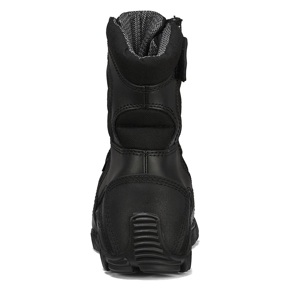 Belleville Men's, 8", Khyber, TR960ZWP, Waterproof Lightweight Side-Zip Tactical Boot, Black, 8, Regular, TR960ZWP 080R
