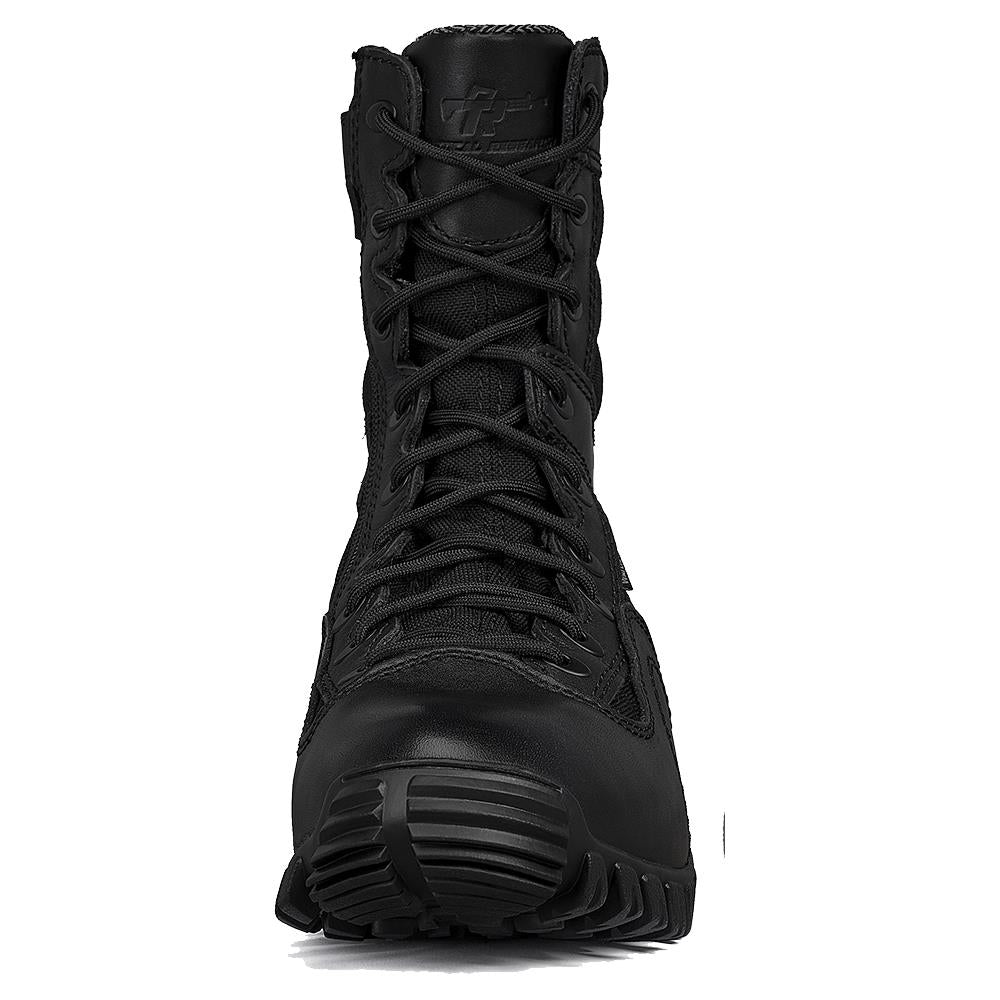 Belleville Men's, 8", Khyber, TR960ZWP, Waterproof Lightweight Side-Zip Tactical Boot, Black, 8, Regular, TR960ZWP 080R
