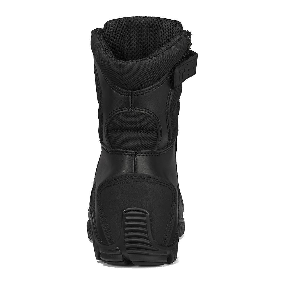 Belleville Men's, 8", Khyber, TR960Z, Hot Weather Lightweight Side-Zip Tactical Boot, Black, 14, Regular, TR960Z 140R