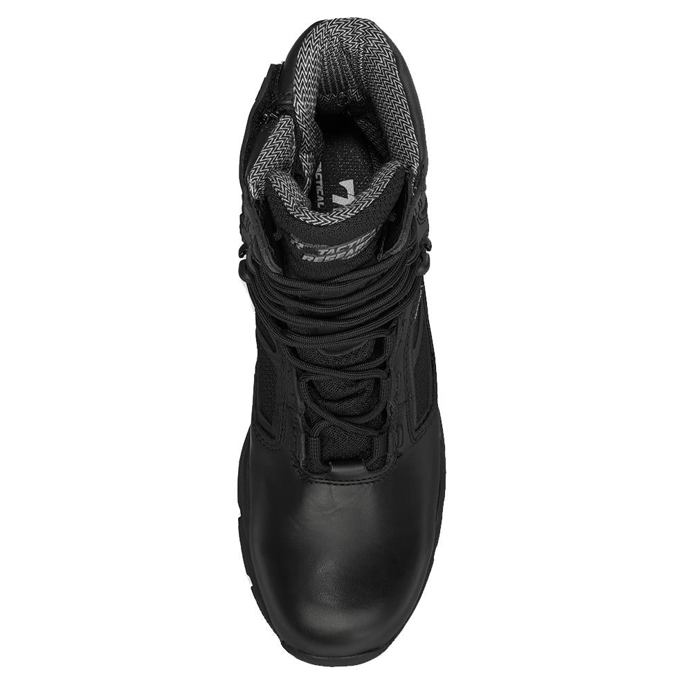 Belleville Men's, 8", Chrome, TR998ZWPCT, Waterproof Composite Toe side-zip Boot, Black, 4, Regular, TR998ZWPCT 040R