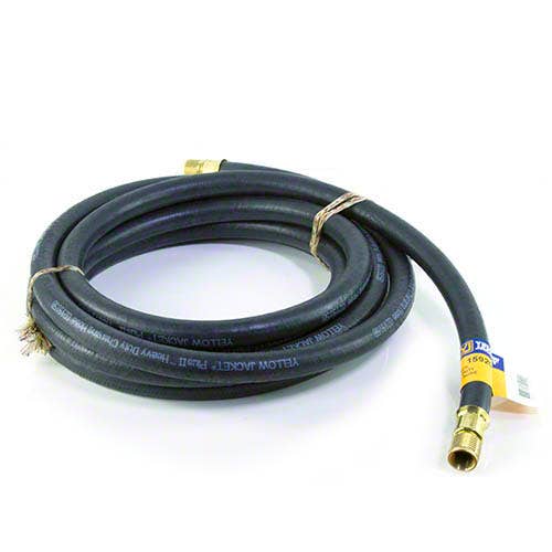 Yellow Jacket 15920 PLUS II "C" Heavy Duty Combination Charging/Vacuum Hose, 20' Length, 1/2" Flare x 1/2" Flare