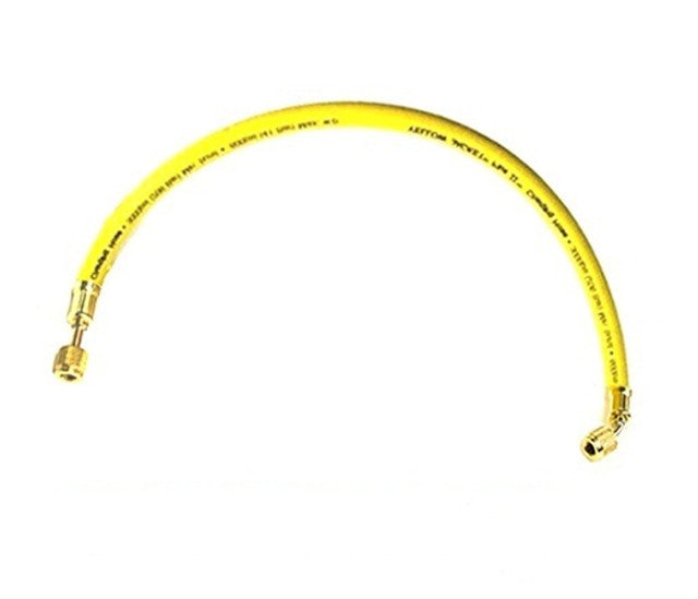 Yellow Jacket 20424 BSA-24 Charging Hose, 1/4" Straight x 1/4"Angle