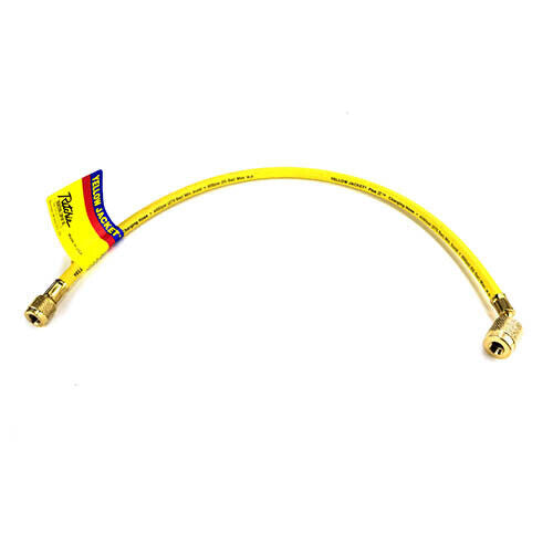 Yellow Jacket 22024 24", Yellow, PLUS II 1/4" hose with SealRight fitting