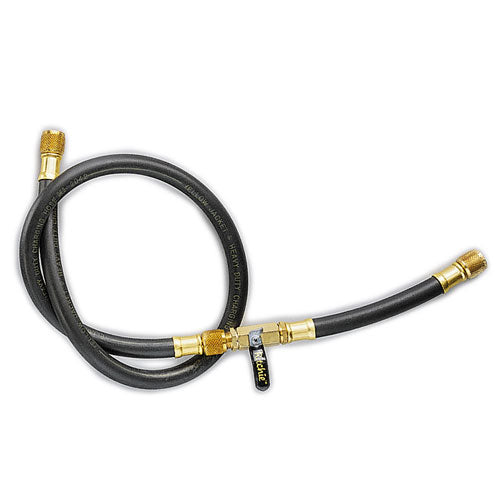 Yellow Jacket 25975 PLUS II Heavy Duty Charging Hose, 75' Length, 1/4" with FlexFlow