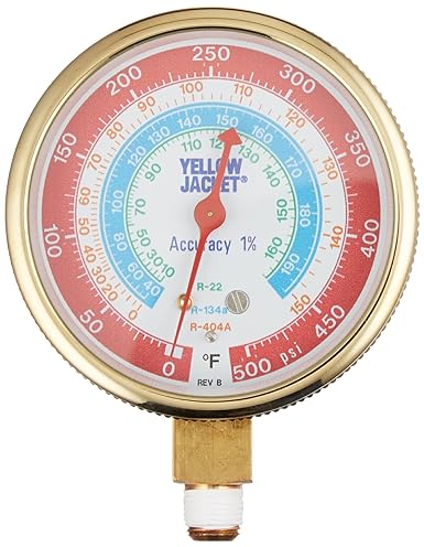 Yellow Jacket 49195 Certify Customer's Gauge