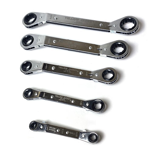 Yellow Jacket 60630 Set 5 wrenches (Sizes: 1/4" x 7/8")