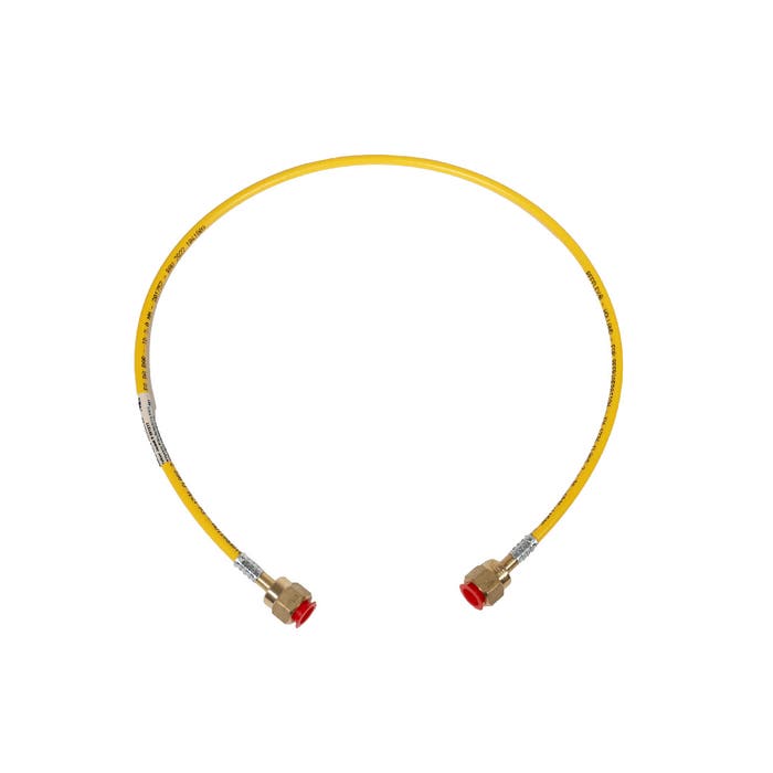 Yellow Jacket 61005 REFFLEX Yellow Hose for HC Kit, 24" Length, 0.08" (2mm) ID