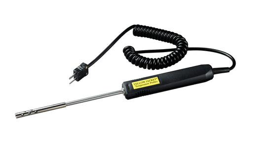 Yellow Jacket 69215 Type KÂ air probe, 1112Â°F (600Â°C) Max temp, 4 ft. (1.21 m) length, 5 sec.